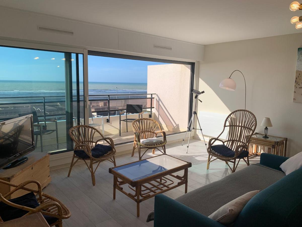 Appt Traversant Vu Mer Et Dunes Avec Garage Le Touquet Eksteriør bilde