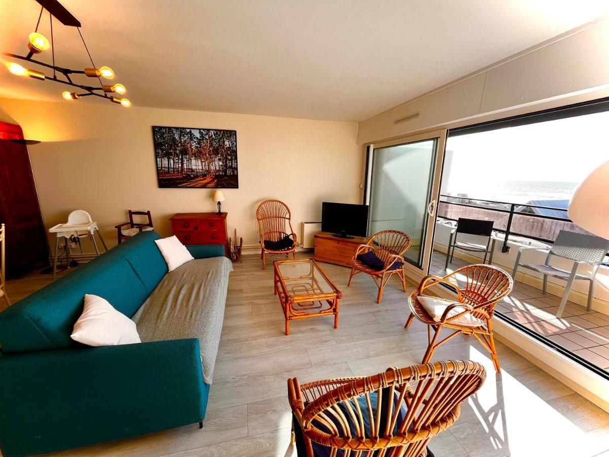 Appt Traversant Vu Mer Et Dunes Avec Garage Le Touquet Eksteriør bilde