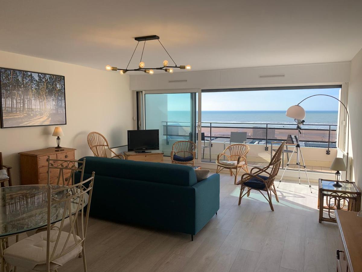Appt Traversant Vu Mer Et Dunes Avec Garage Le Touquet Eksteriør bilde