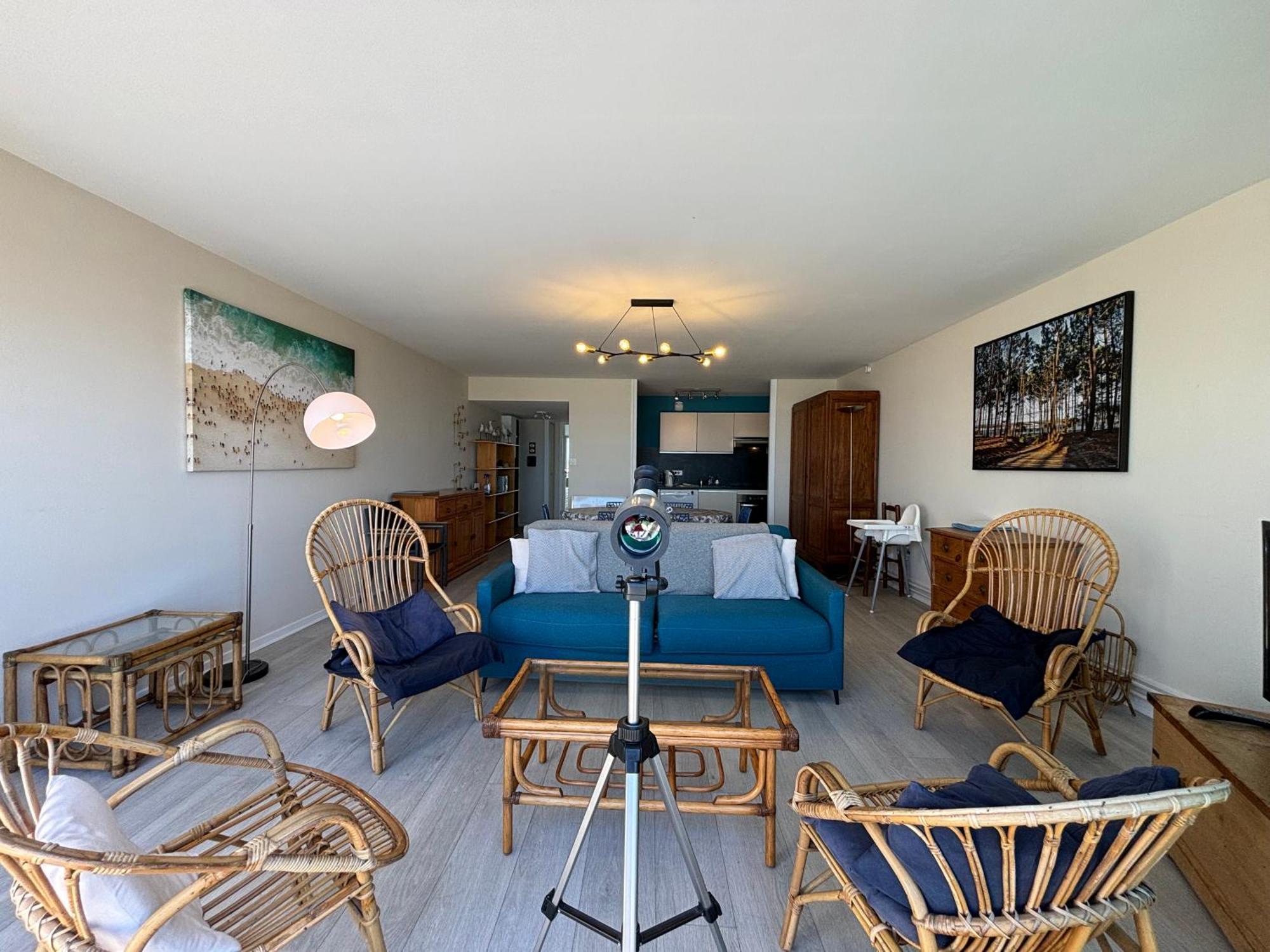 Appt Traversant Vu Mer Et Dunes Avec Garage Le Touquet Eksteriør bilde